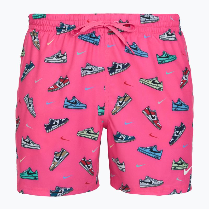 Мъжки шорти за плуване Nike Multi Print 5“ Volley pinksicle