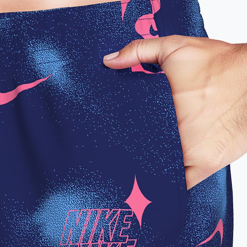 Мъжки шорти за плуване Nike Multi Print 7“ Volley midnight navy 5