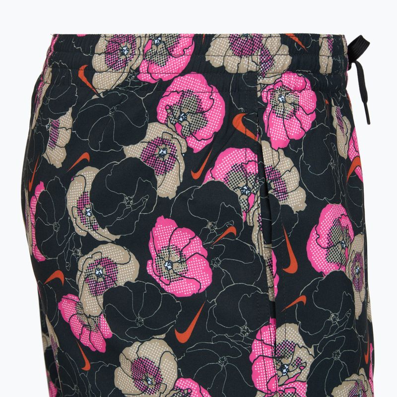 Мъжки шорти за плуване Nike Multi Poppy Print 5" Volley black 4