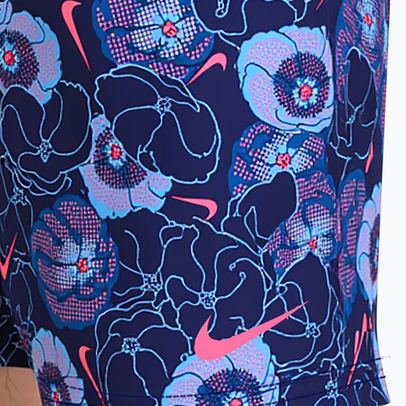 Мъжки шорти за плуване Nike Multi Poppy Print 5" Volley midnight navy 6