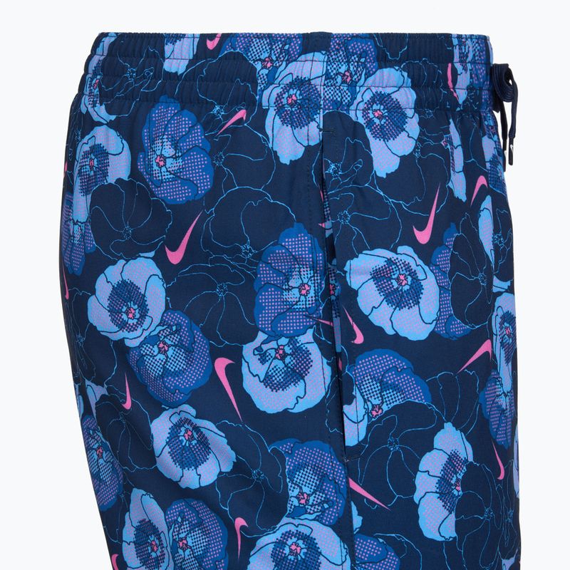 Мъжки шорти за плуване Nike Multi Poppy Print 5" Volley midnight navy 3