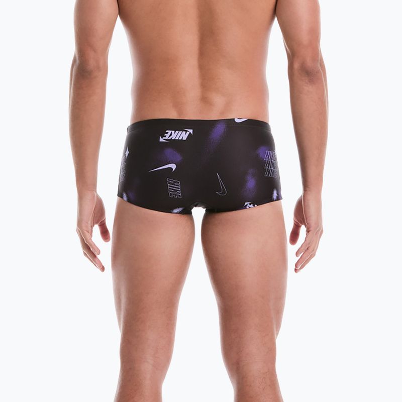 Мъжки слипове за плуване Nike Hydrastrong Square Leg Brief purple 3
