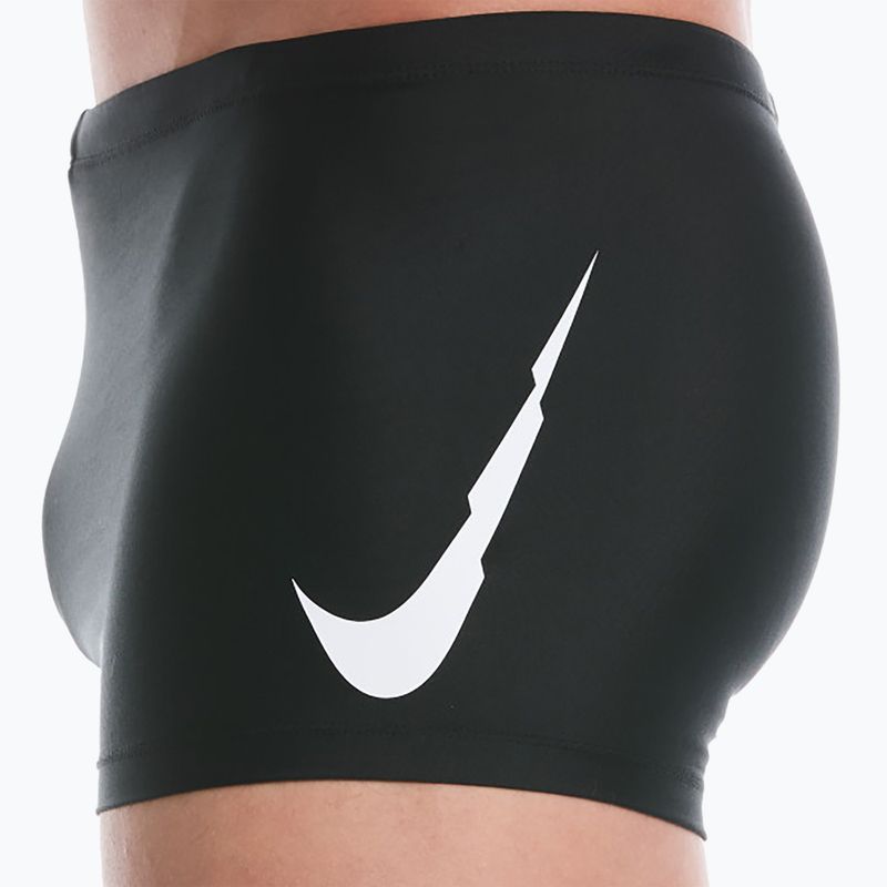 Мъжки боксерки за плуване Nike Logo Graphic Square Leg black 4