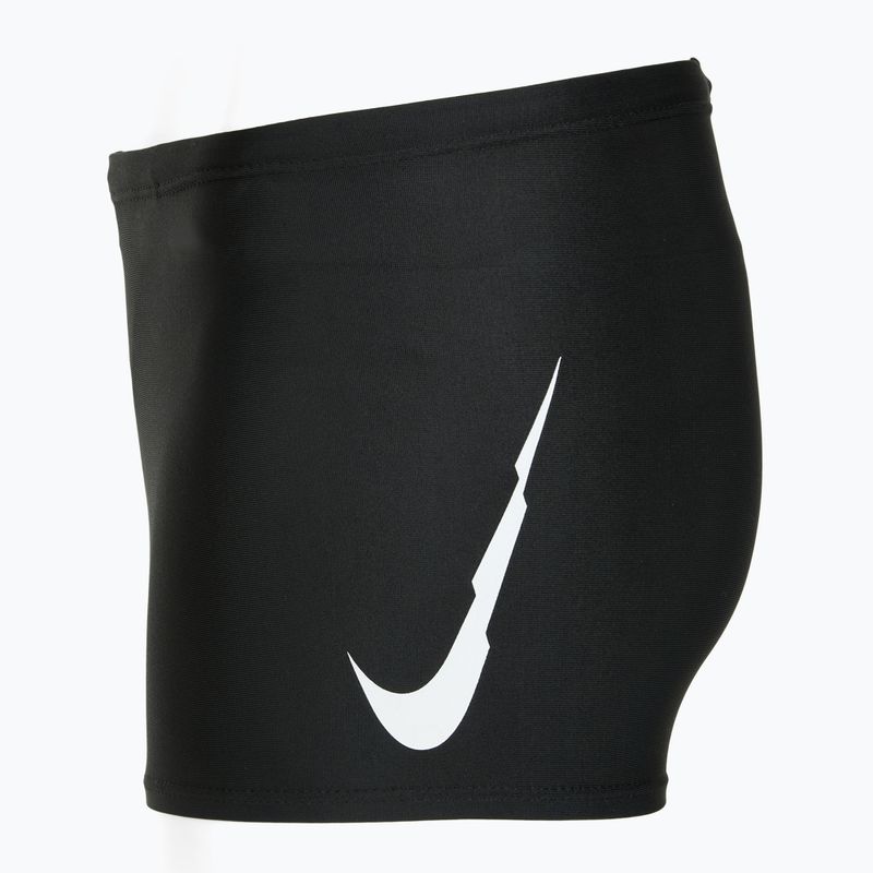 Детски боксерки за плуване Nike Logo Graphic Square Leg black 3