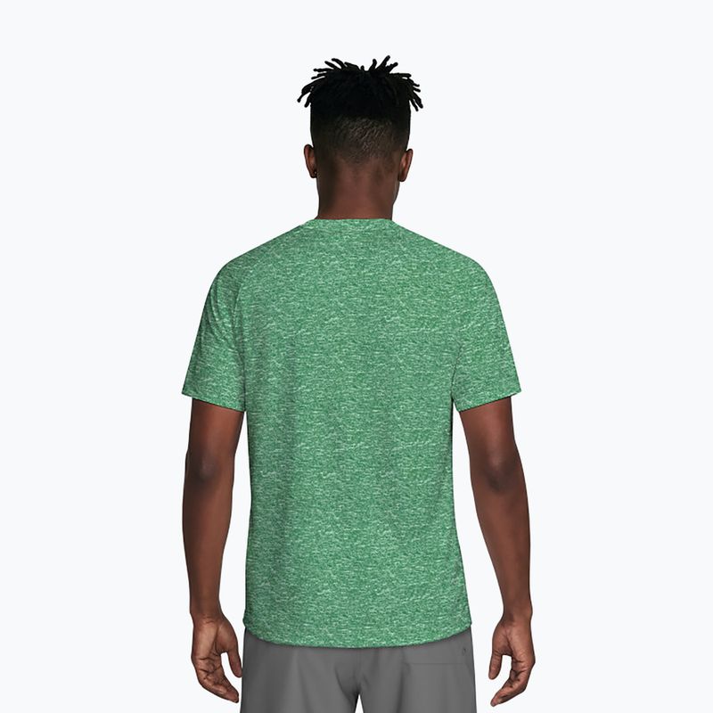Мъжка тениска за плуване Nike Heather Hydroguard malachite 3