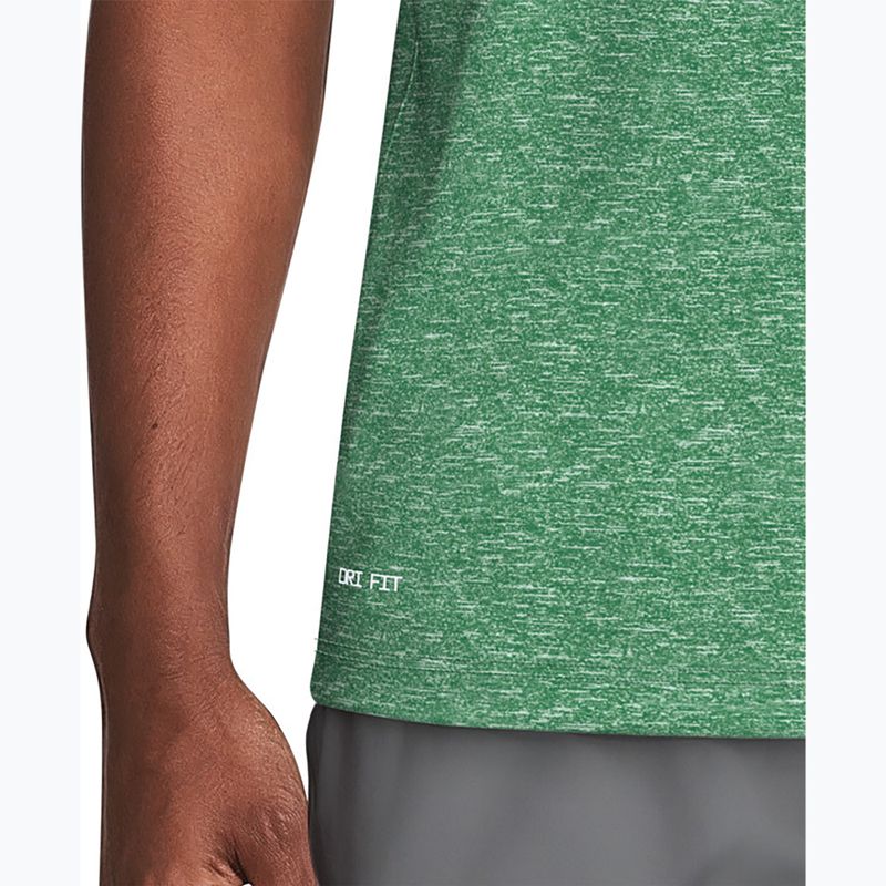 Мъжка тениска за плуване Nike Heather Hydroguard malachite 6