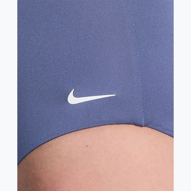 Дамски цял бански костюм Nike Essential V-Neck slate 4