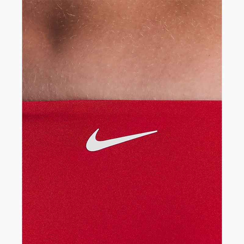 Дамски бански костюм от две части Nike Essential bralette bikini gym red 6