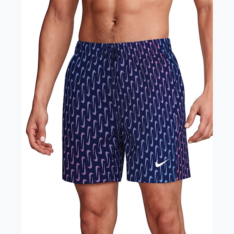 Мъжки бански шорти Nike Breaker Swoosh 5“ Volley midnight navy 3
