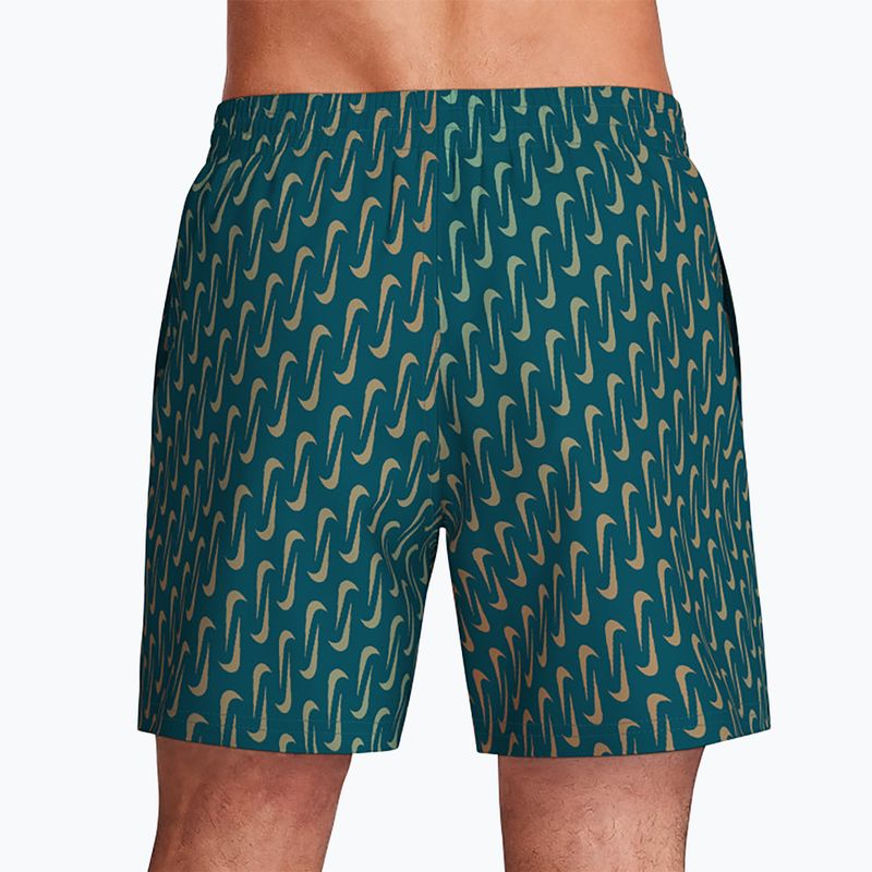 Мъжки бански шорти Nike Breaker Swoosh 5“ Volley green abyss 4
