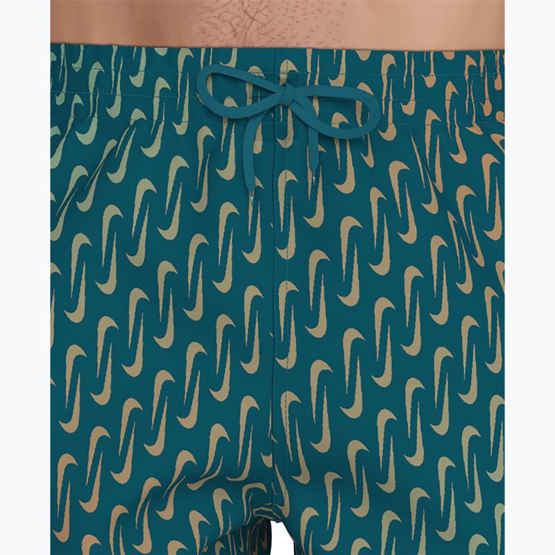 Мъжки бански шорти Nike Breaker Swoosh 5“ Volley green abyss 6
