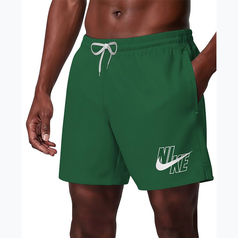 Мъжки бански шорти Nike Logo Lap 5“ Volley malachite 3