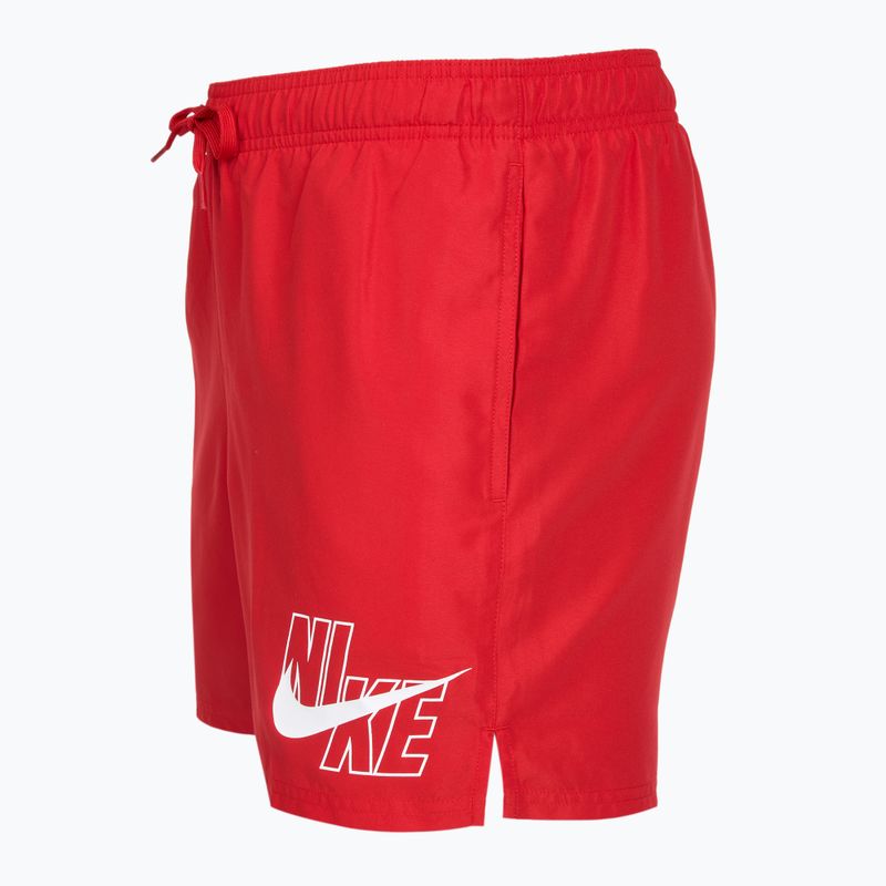 Мъжки бански шорти Nike Logo Lap 5" Volley university red 3