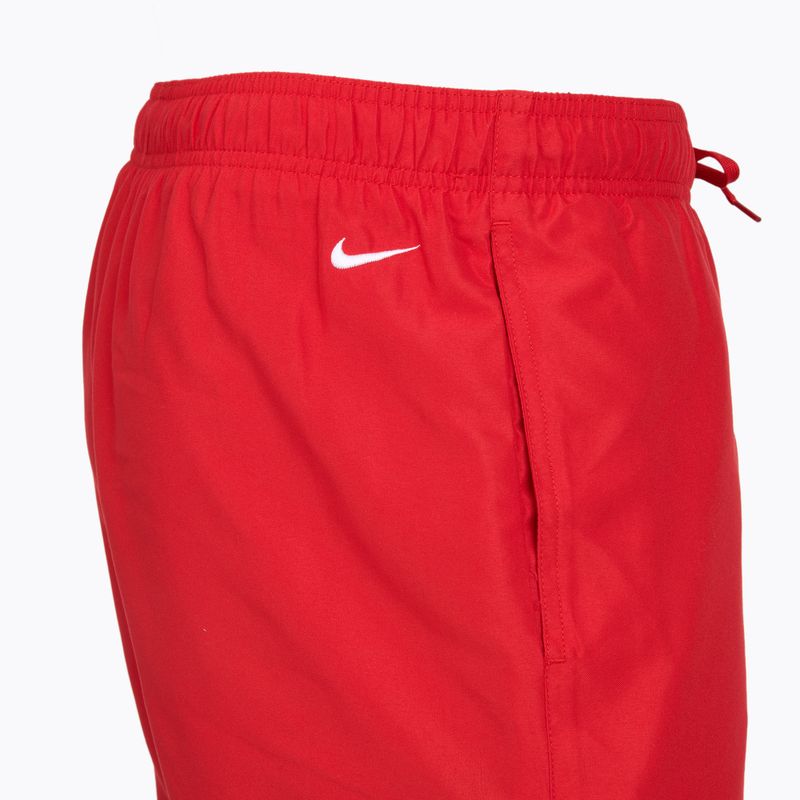 Мъжки бански шорти Nike Logo Lap 5" Volley university red 4