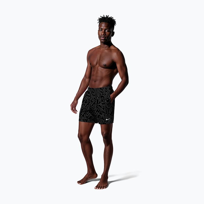 Мъжки бански шорти Nike Breaker Logofetti 5“ Volley black 2
