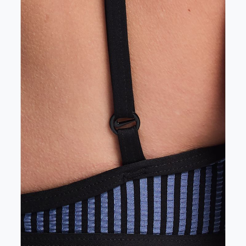 Горнище от бански костюм Nike Ripple Texture Bralette Classic Bikini slate 5