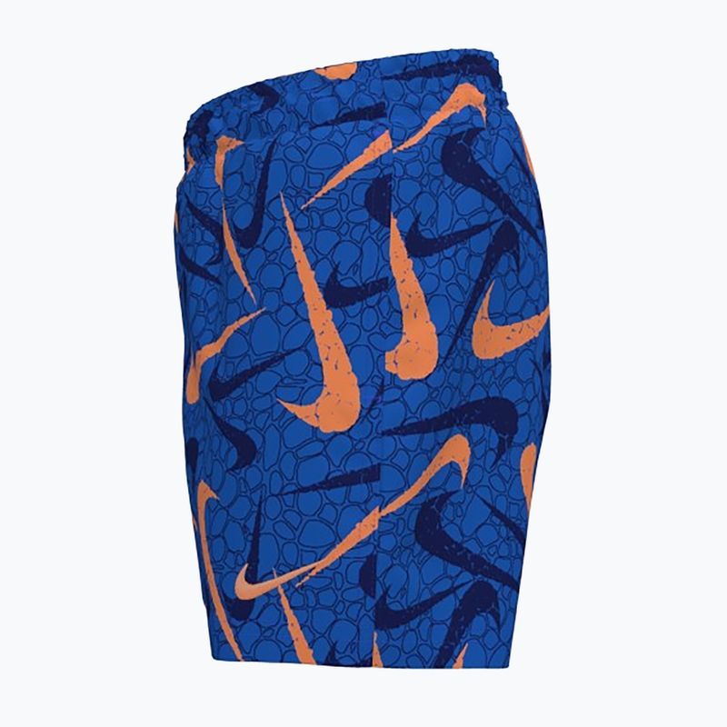 Детски бански шорти Nike Breaker Pebble 4“ Volley ble crystal 3