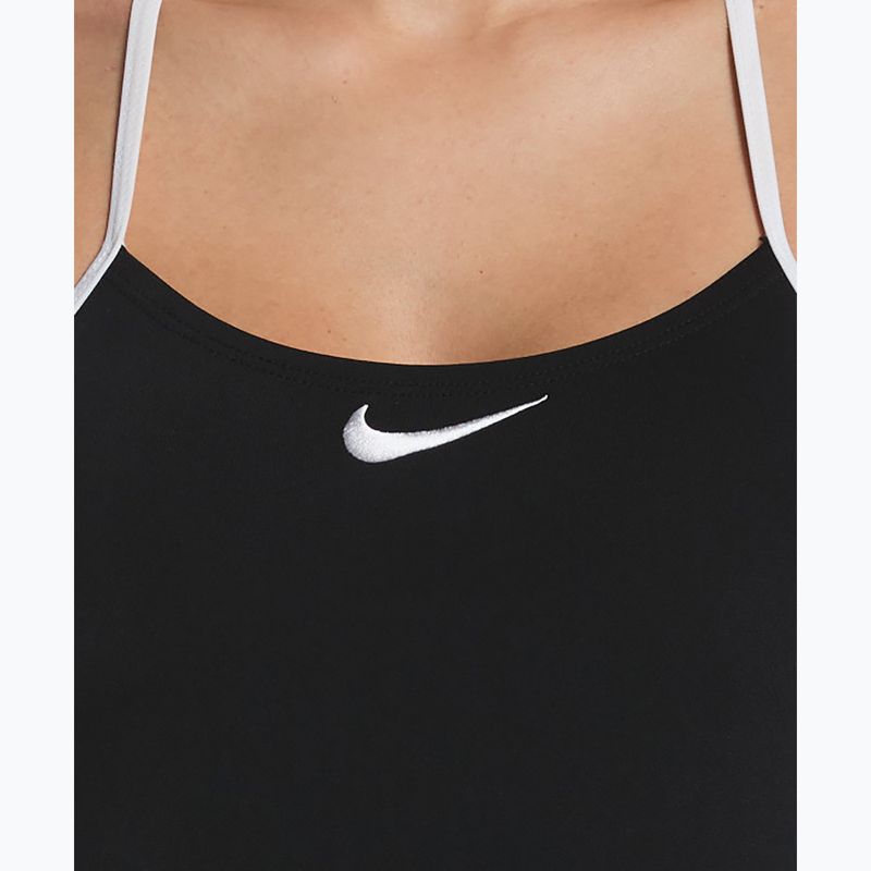 Дамски цял бански костюм Nike Hydrastrong Logo Graphic T-Back black 4