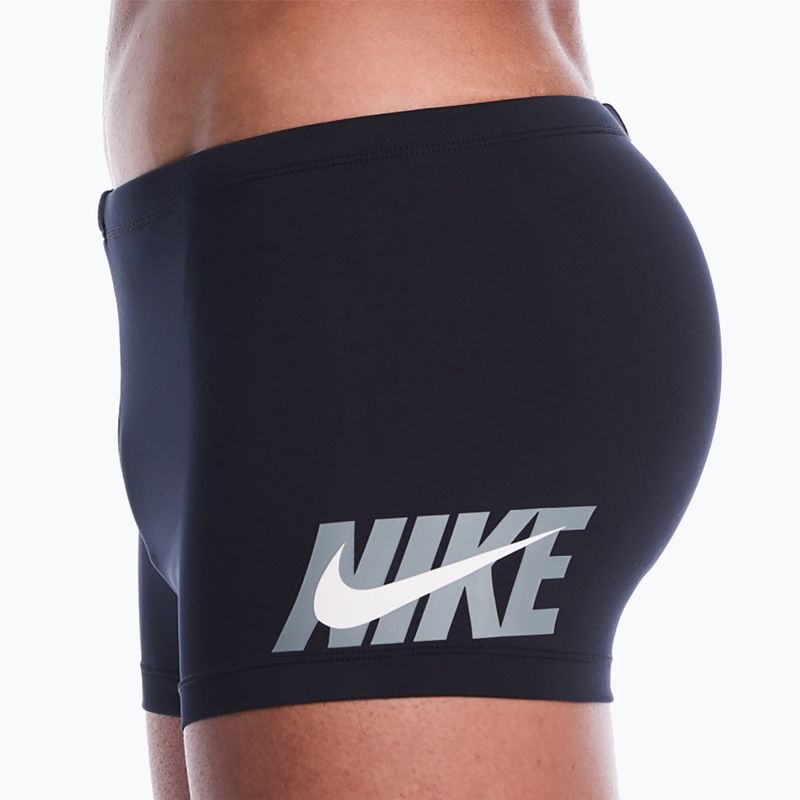 Мъжки боксерки за плуване Nike Logo Graphic Square Leg black 5