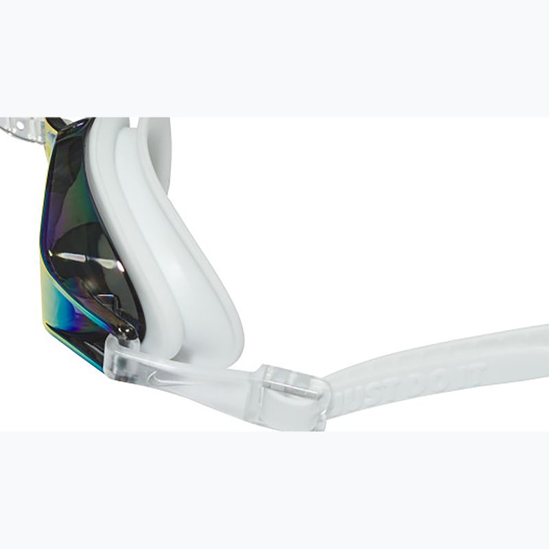 Очила за плуване Nike Chrome Mirrored white/black 2