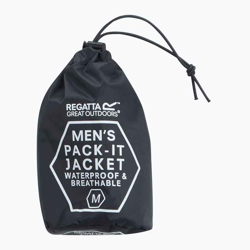 Мъжко яке за дъжд Regatta Pack-It III seal grey 10