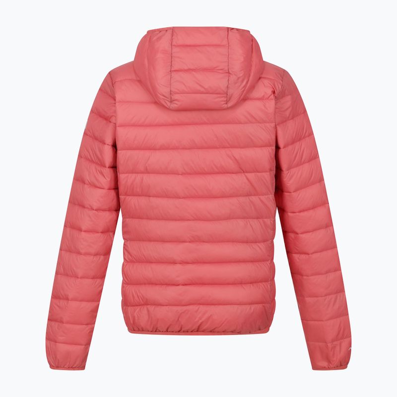 Дамско пухено яке REGATTA Hooded Marizion mineral red/rumba red 9