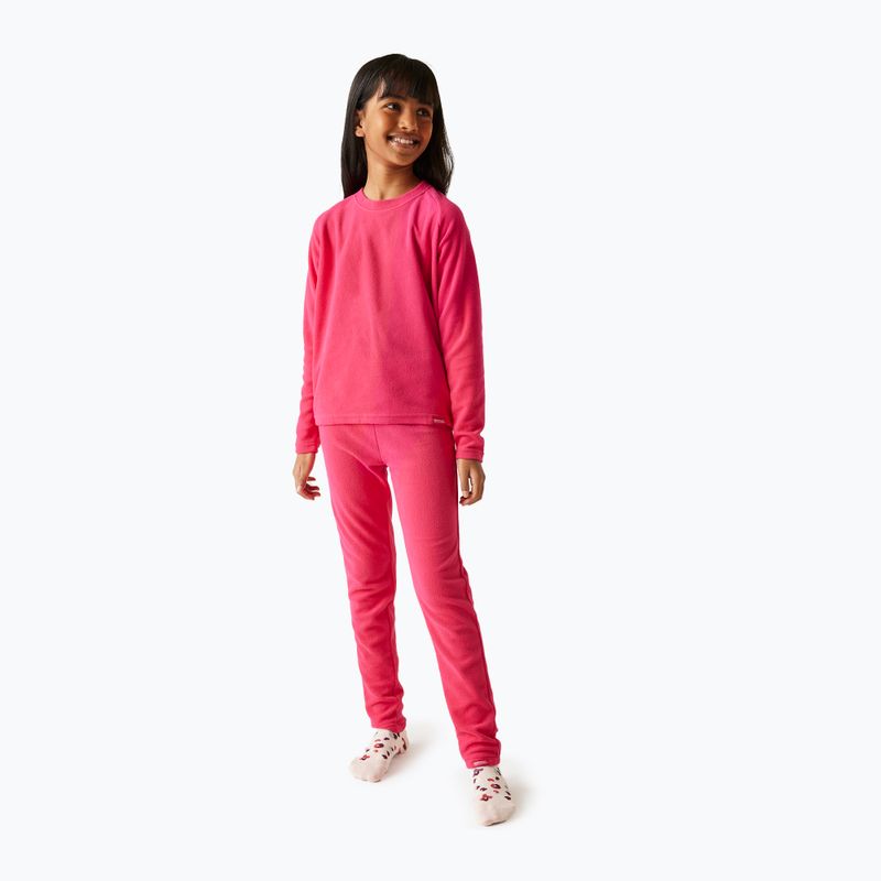 Детска термоактивна блуза REGATTA Thermal Baselayer pink potion 2