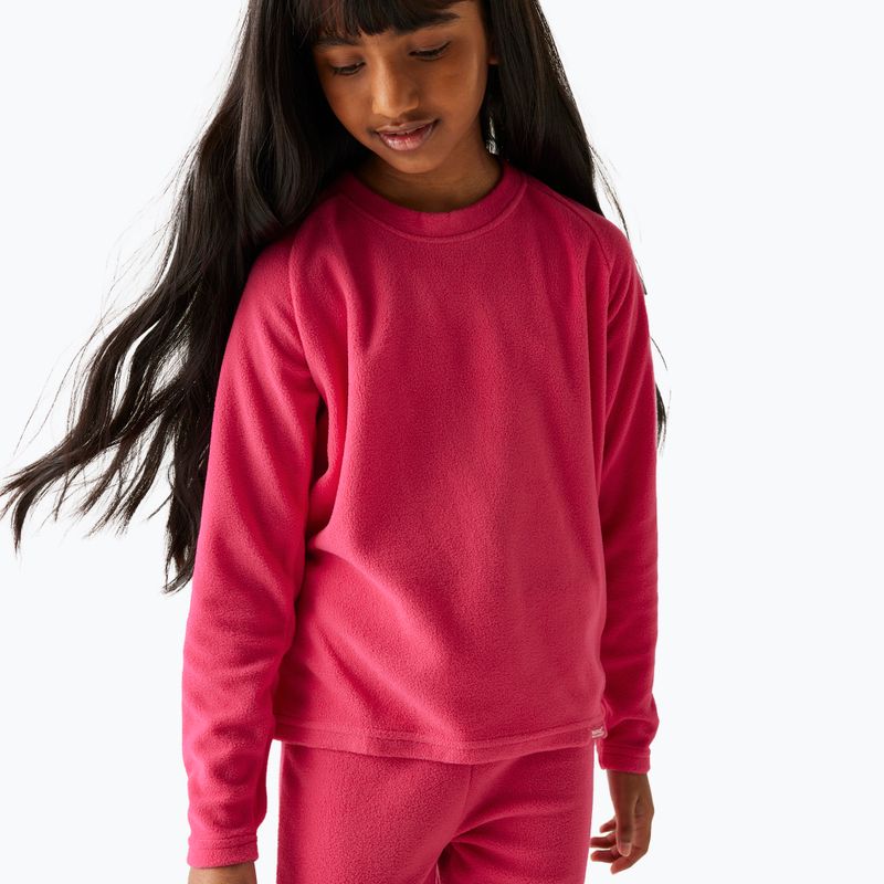 Детска термоактивна блуза REGATTA Thermal Baselayer pink potion 4