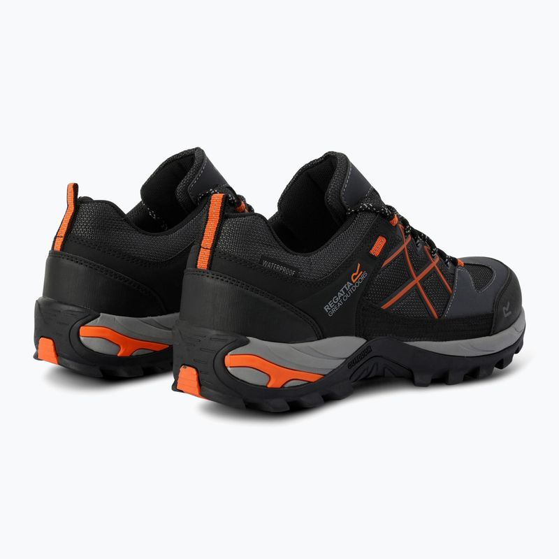 Мъжки обувки за трекинг REGATTA Samaris III Low granite/blaze orange 10