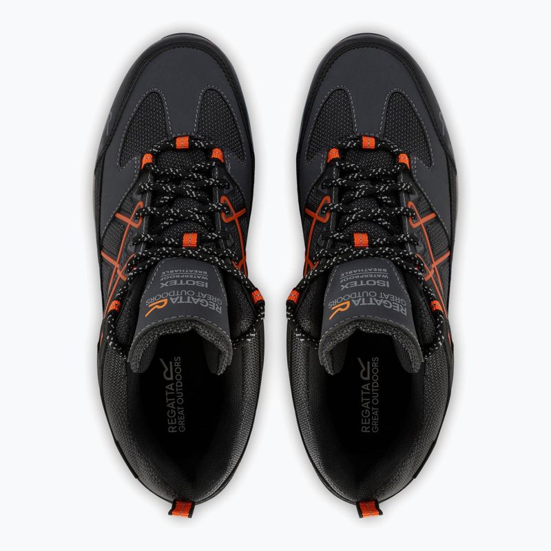 Мъжки обувки за трекинг REGATTA Samaris III Low granite/blaze orange 11