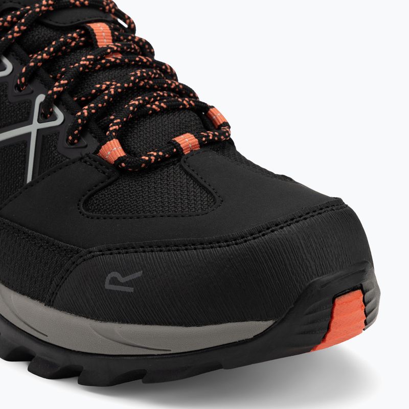 Дамски ботуши за трекинг REGATTA Samaris III Low black/satsuma 7