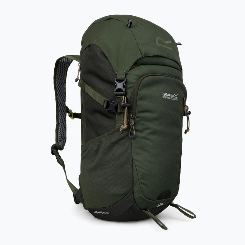 Раница за трекинг REGATTA Highton V2 35 l dark khaki/ four leaf clover 2