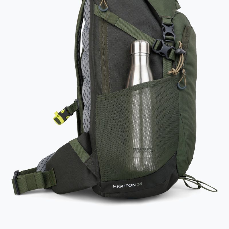 Раница за трекинг REGATTA Highton V2 35 l dark khaki/ four leaf clover 5