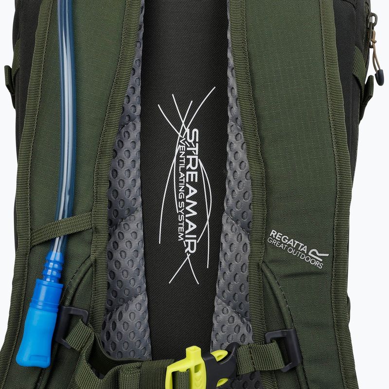 Раница за трекинг REGATTA Highton V2 35 l dark khaki/ four leaf clover 6