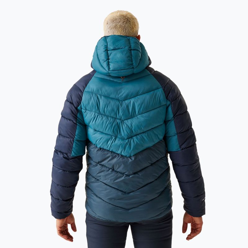 Мъжко пухено яке REGATTA Hooded Dalent moroccan blue/moonlight denim 3