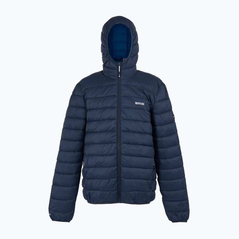 Мъжко яке REGATTA Hooded Marizion black navy/olympian blue 6