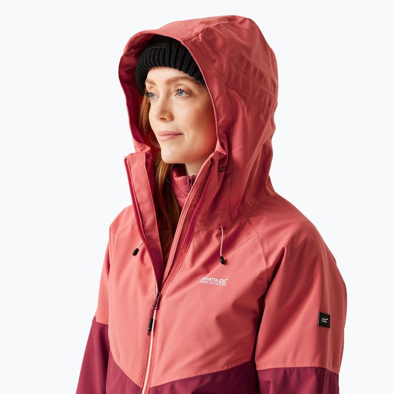 Дамско яке 3 в 1 REGATTA Wentwood IX mineral red/rumba red 5