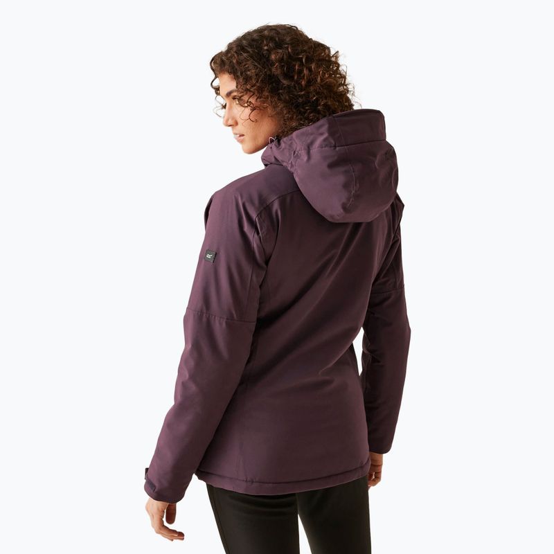 Дамско подплатено яке REGATTA Highton Stretch IV deep plum 3