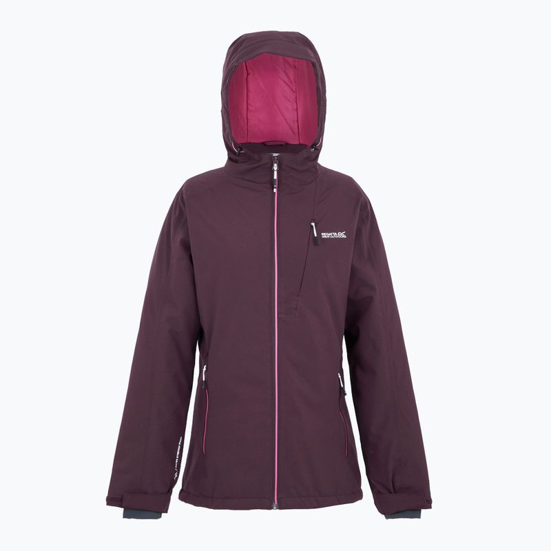 Дамско подплатено яке REGATTA Highton Stretch IV deep plum 6