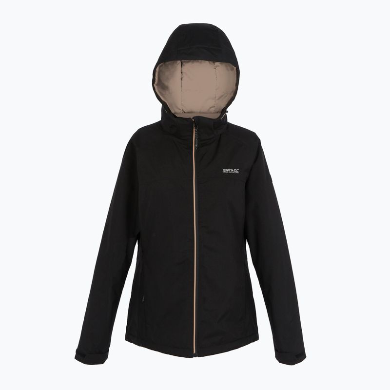 Дамско пухено яке REGATTA Frelton black/warm taupe 9