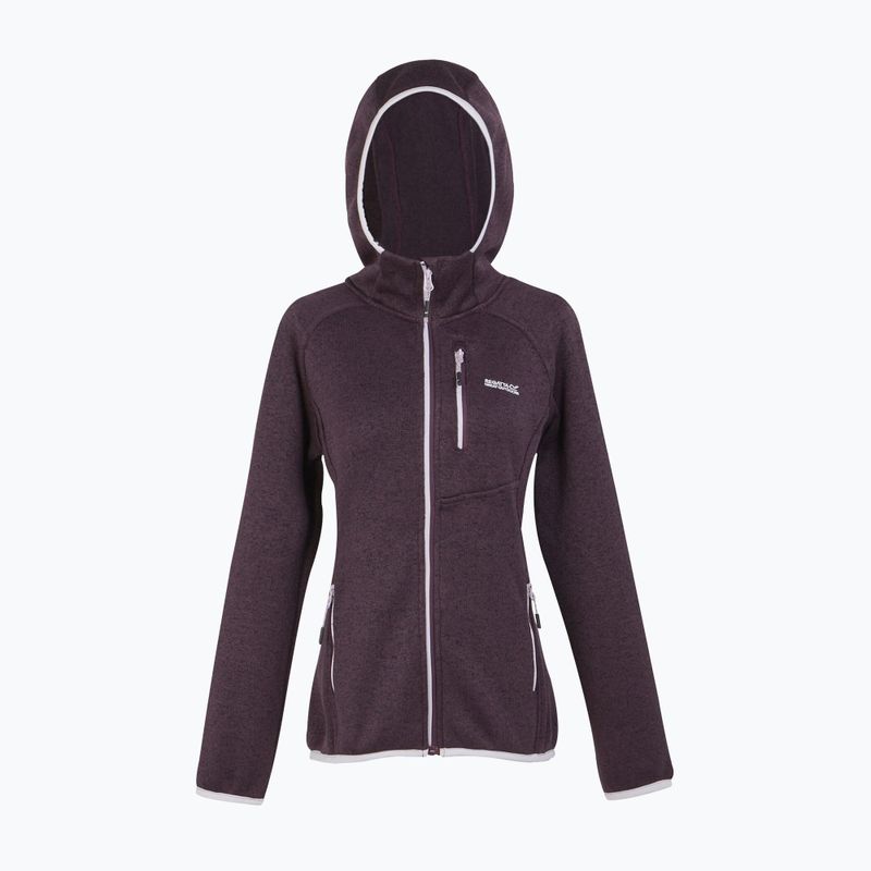 Дамски суитшърт за трекинг REGATTA Hooded Newhill deep plum 7