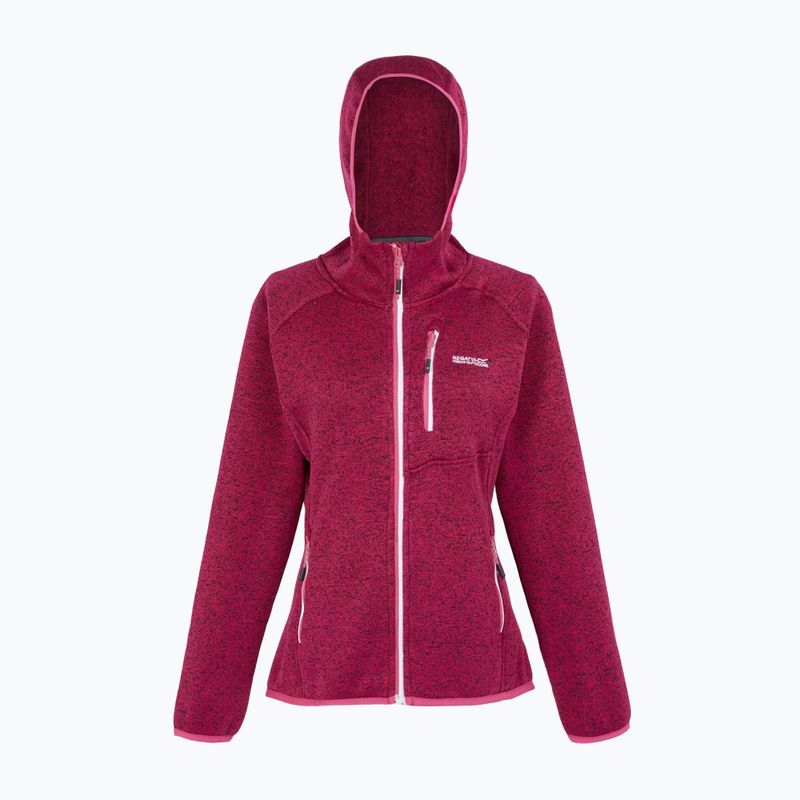 Дамски суитшърт за трекинг REGATTA Hooded Newhill deep pink 5