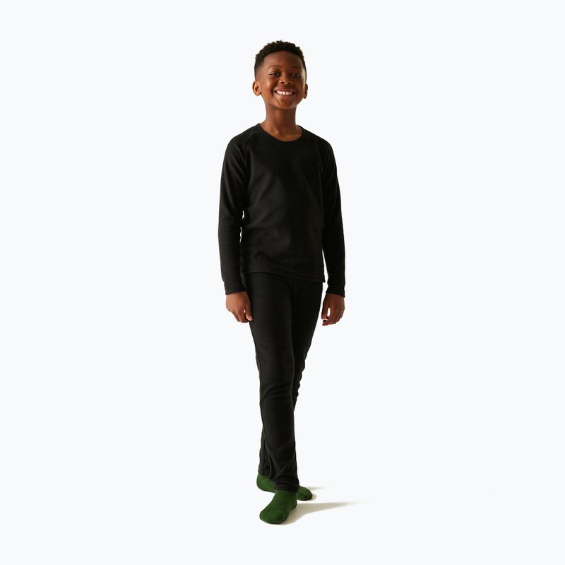 Детска термоактивна блуза REGATTA Thermal Baselayer black 4