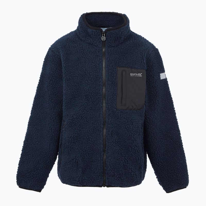 Детски суитшърт REGATTA Junior Frankie Full Zip navy 5