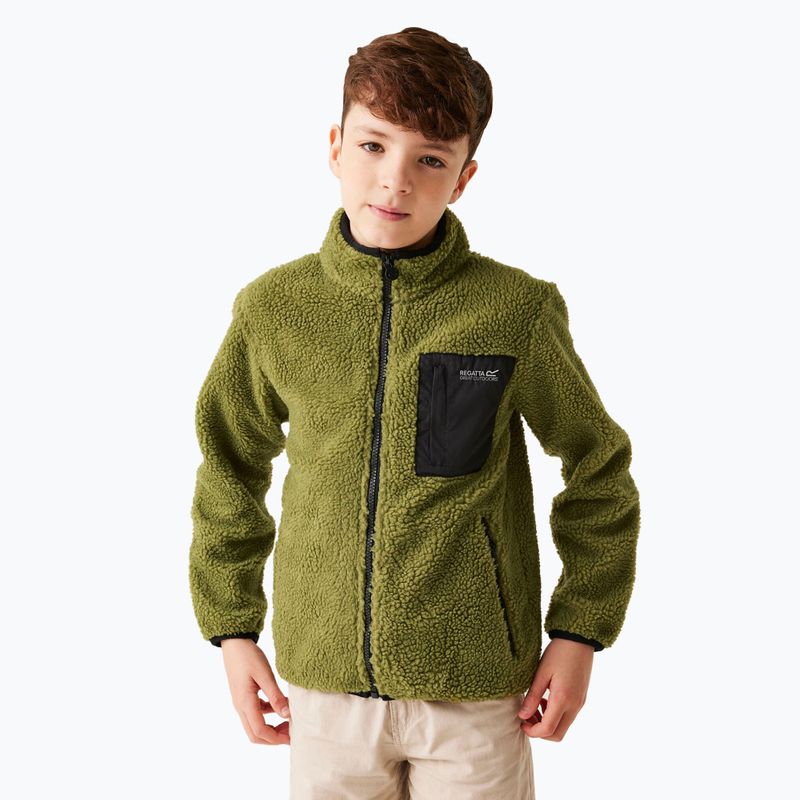 Детски суитшърт REGATTA Junior Frankie Full Zip nephrite green