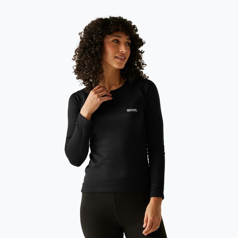 Комплект дамско термоактивно бельо Regatta Thermal Baselayer black