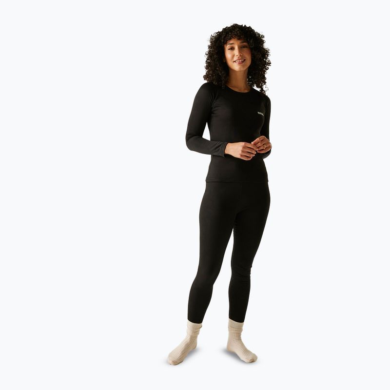 Комплект дамско термоактивно бельо Regatta Thermal Baselayer black 2