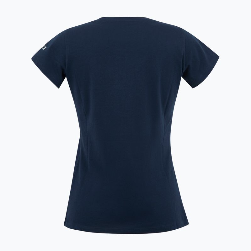 Дамска тениска REGATTA Breezed V navy 6