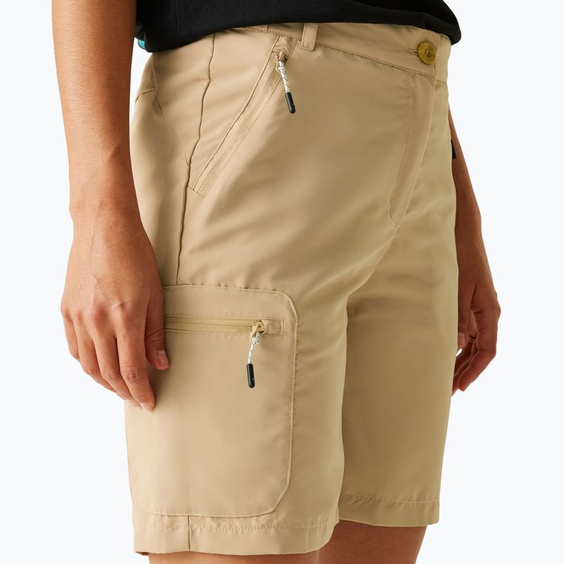 Дамски шорти за трекинг REGATTA Chaska III moccasin 4