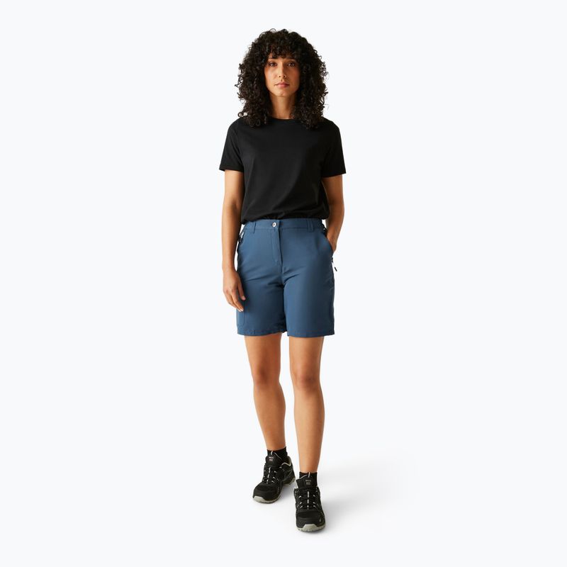 Дамски шорти за трекинг REGATTA Chaska III dark denim 2